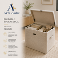Arruolalis™ FoldAway Storage Chest – Elegant Space-Saving Organizer for Modern Homes